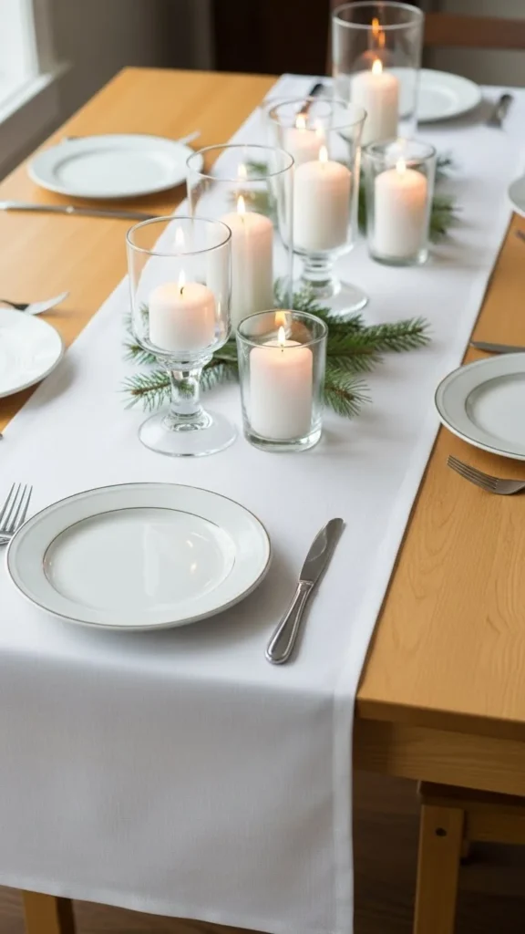 Minimalist White Cotton