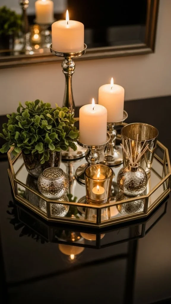 Mirror Tray Center Displays