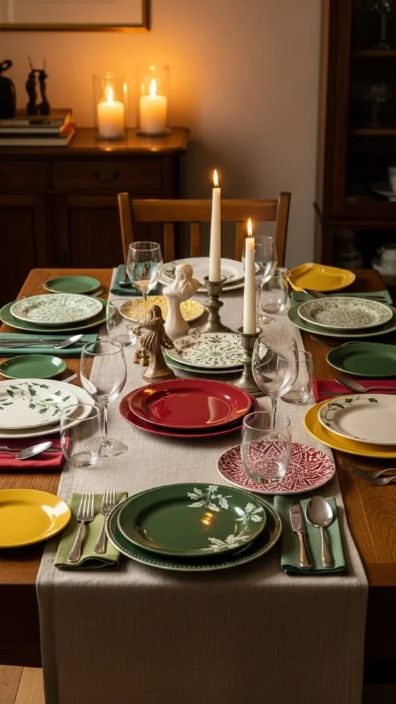 Mix-and-Match Plates for a Relaxed Look