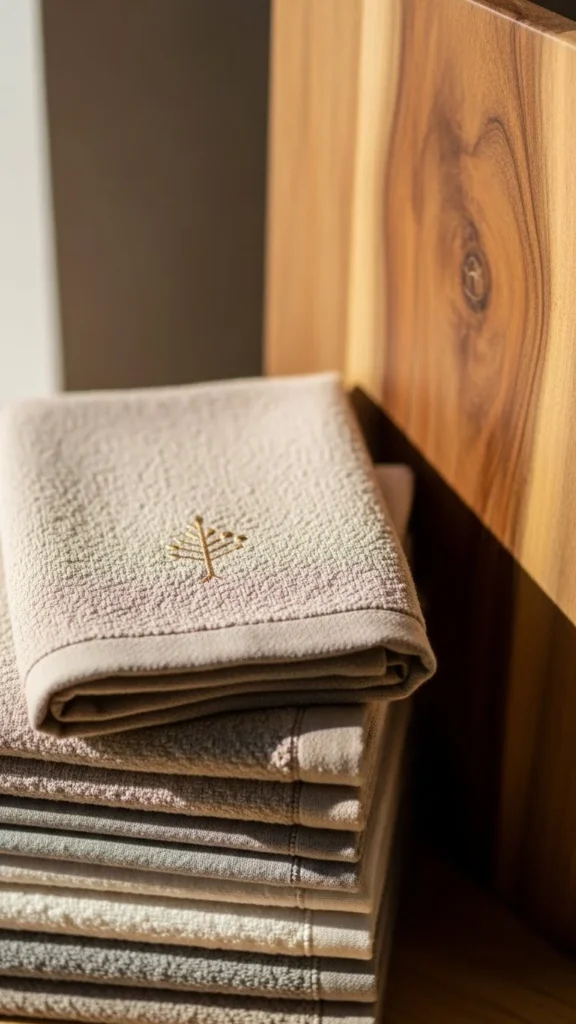 Neutral Christmas Tea Towels