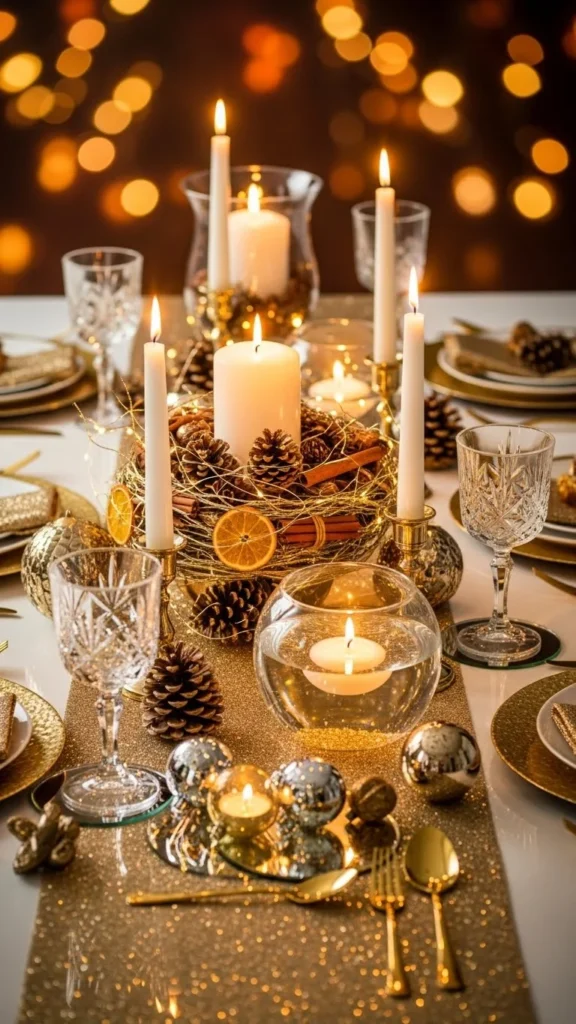 New Year Centerpiece Crafts