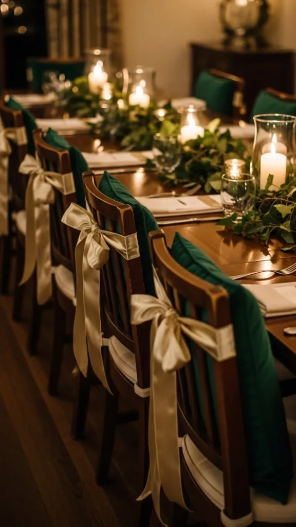 New Year Chair Decorations