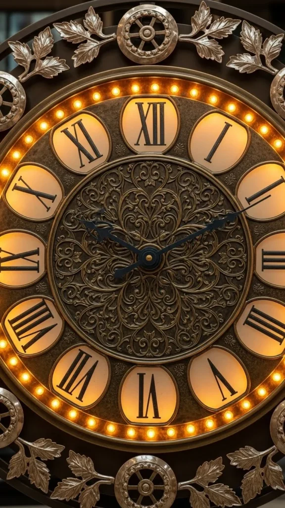 New Year Countdown Clock Wall