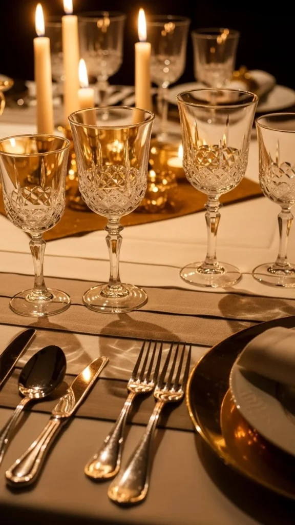 New Year Dinner Party Decor