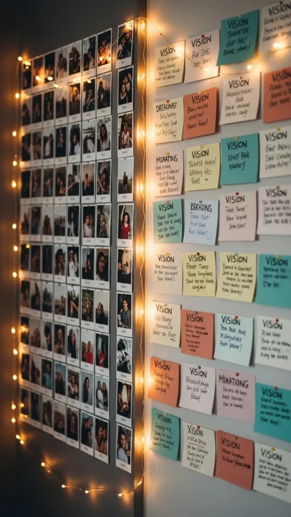 New Year Vision + Memory Wall