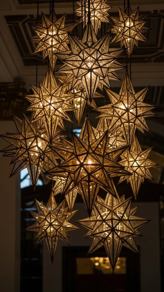 Overhead Starburst Lanterns