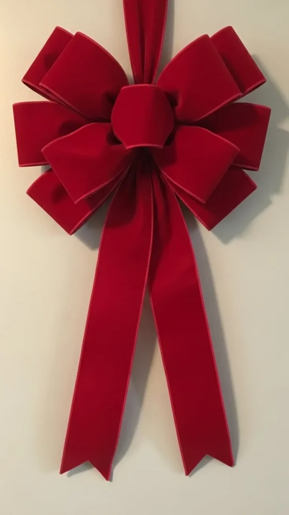Oversized Hanging Bow