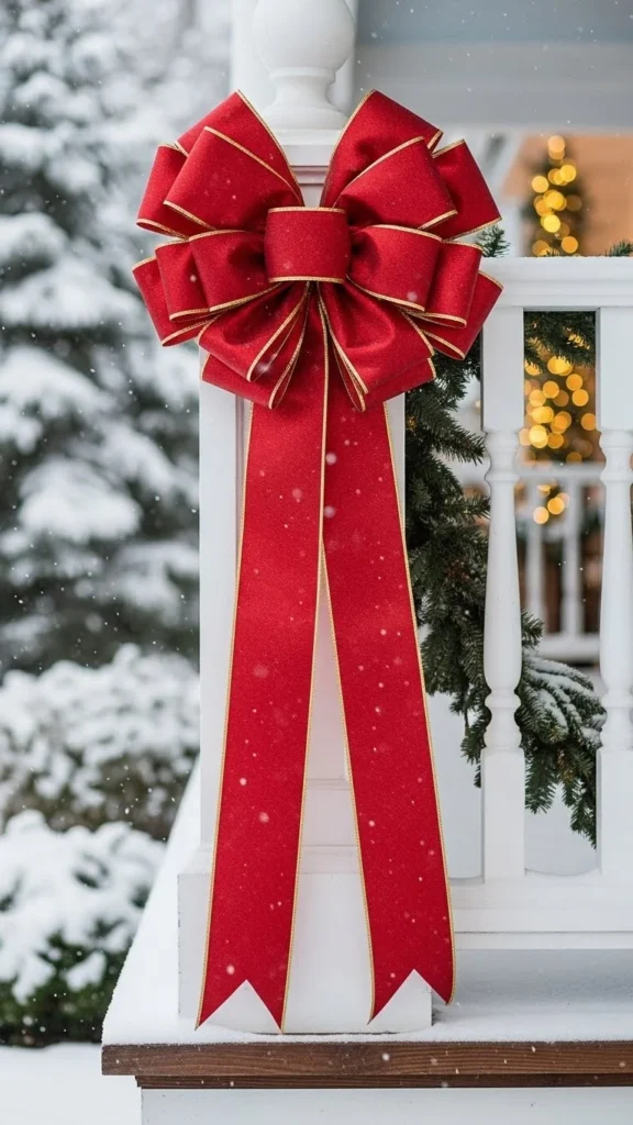 Oversized Porch Bows