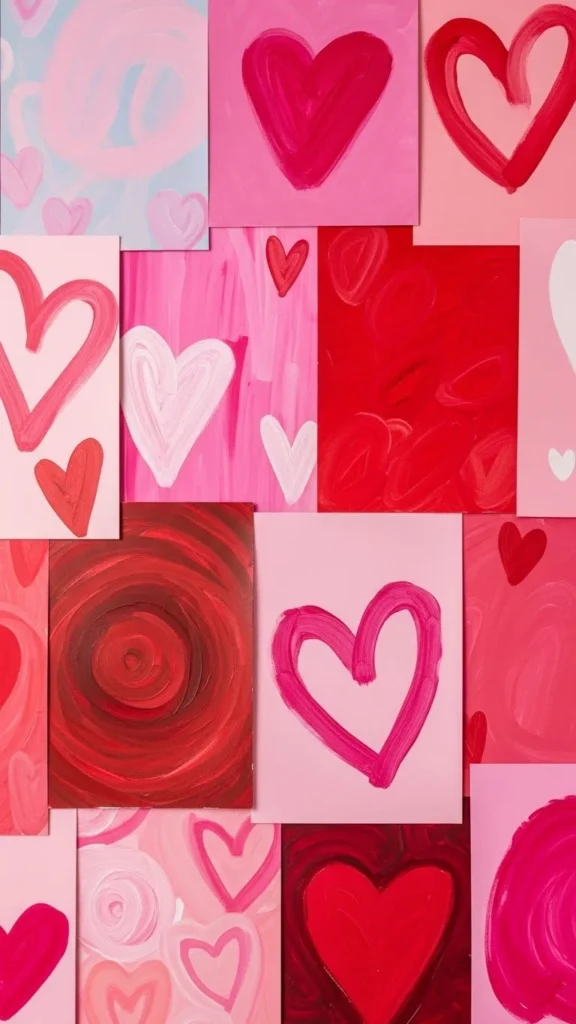 Painted Poster Board Wall