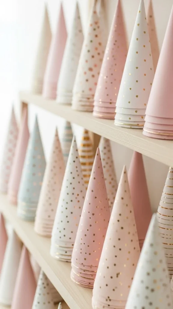Paper Cone Decorations