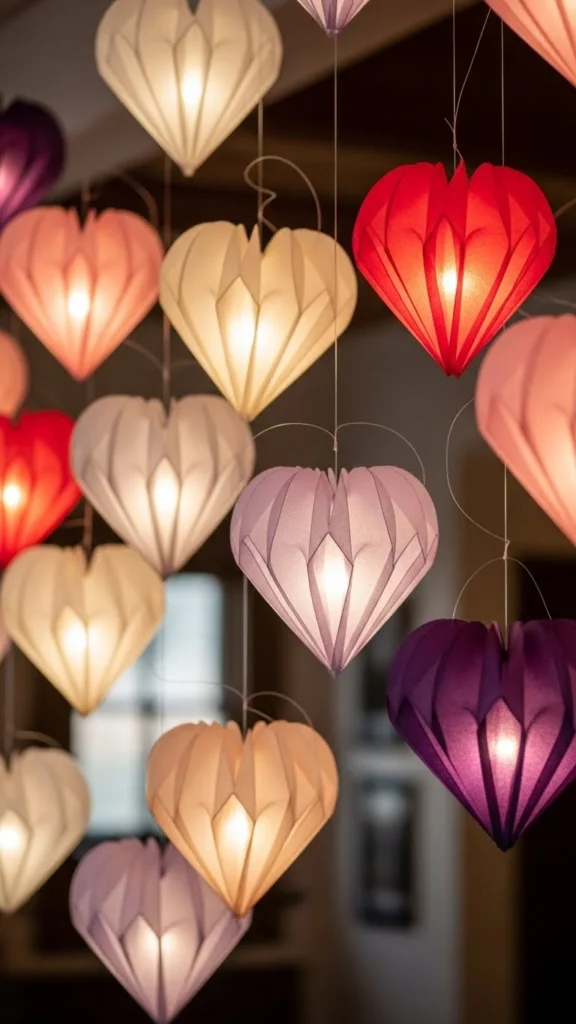 Paper Lantern Hearts