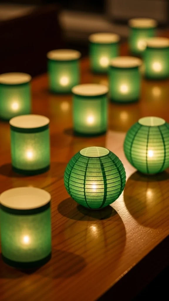 Paper Lantern Table Decor