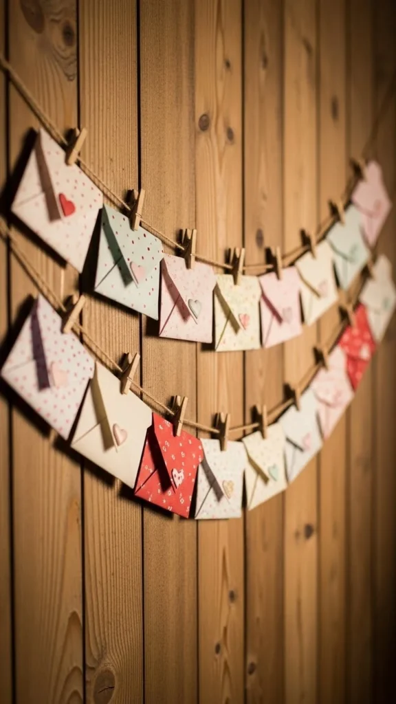 Paper Love Letter Banners