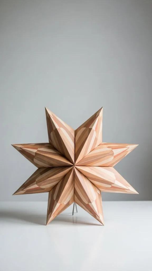 Paper Starburst Sculpture