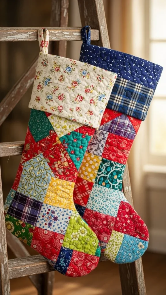Patchwork Quilt Stockings