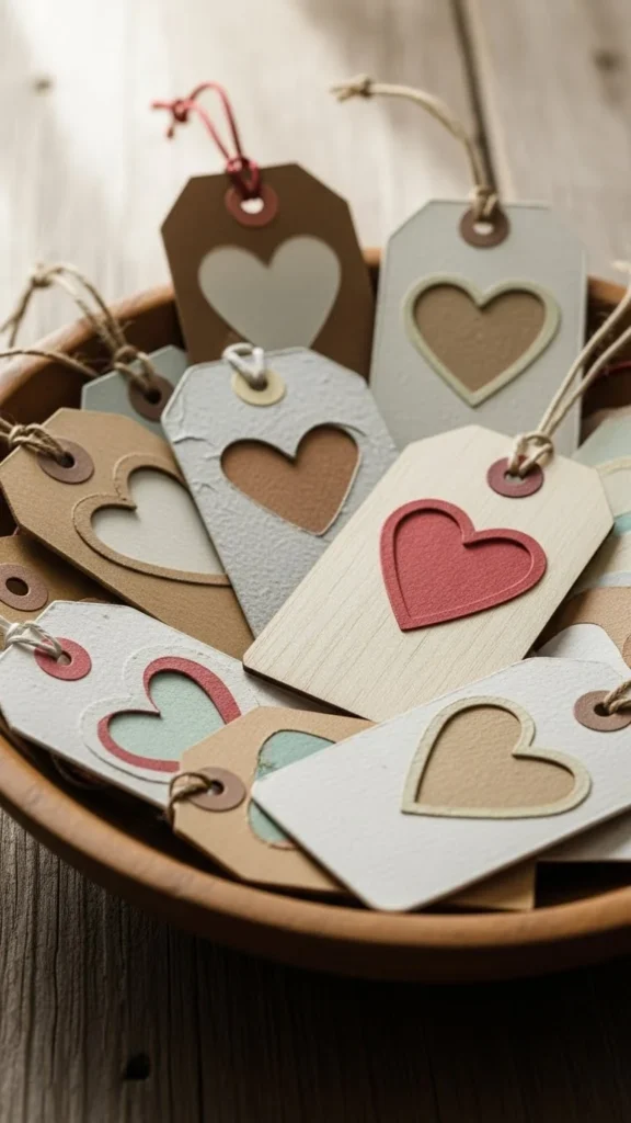 Personalized Gift Tags as Decor
