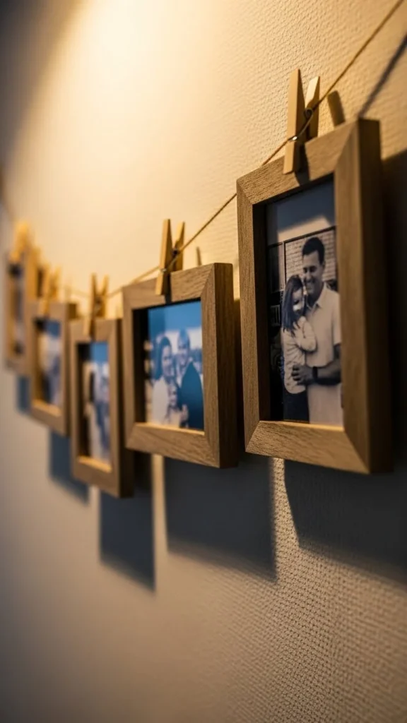 Photo Garland With Mini Frames