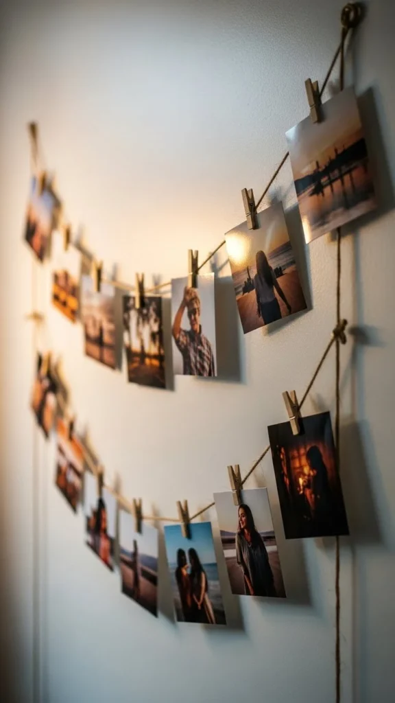 Photo String Display