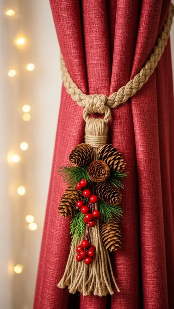 Pinecone Tassel Ties