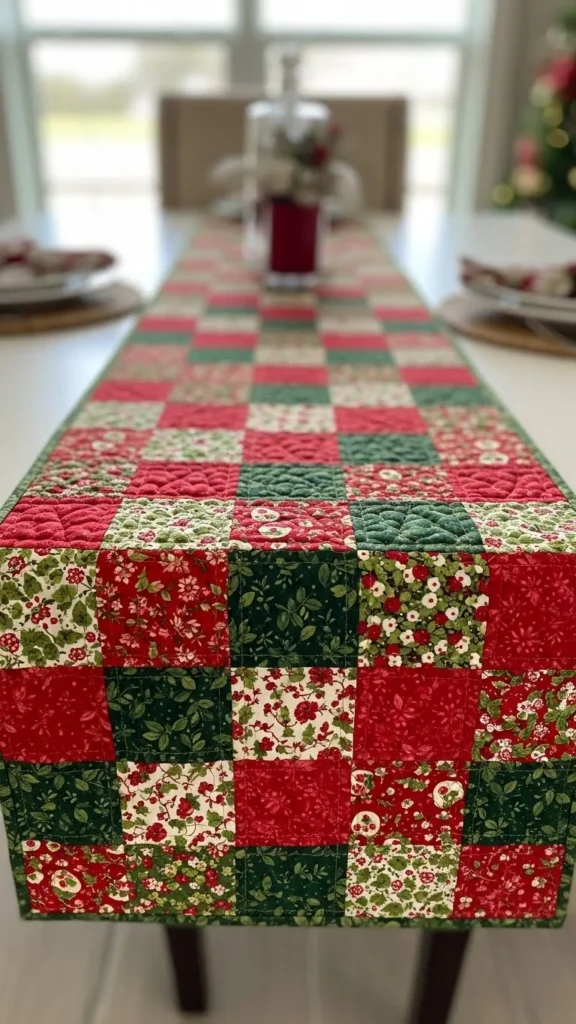 Quilted Patchwork Runner