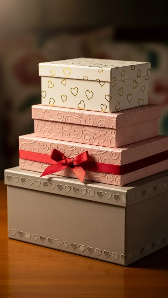 Reusable Valentine Storage Boxes