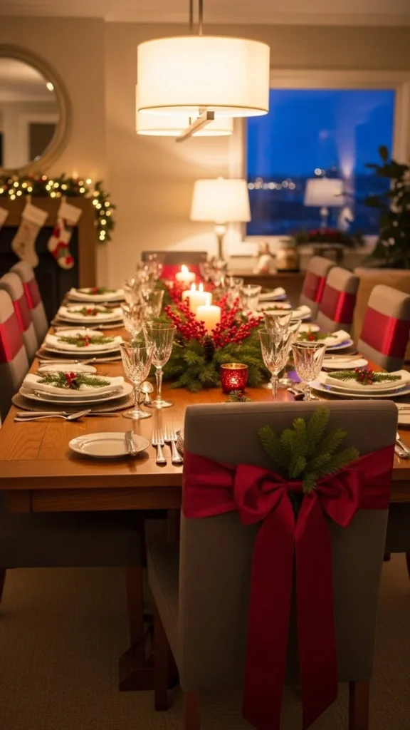 Ribbon-Tied Chairs for a Polished Finish