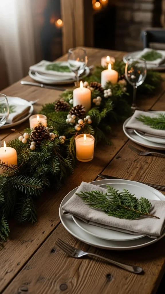 Rustic Farmhouse-Inspired Table Setup