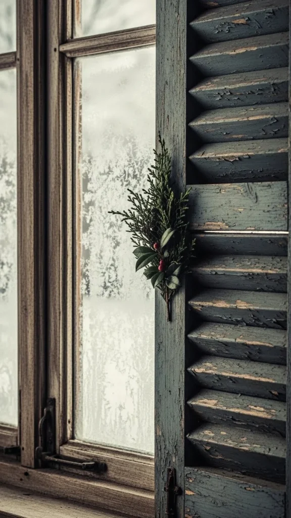 Rustic Wood Shutters