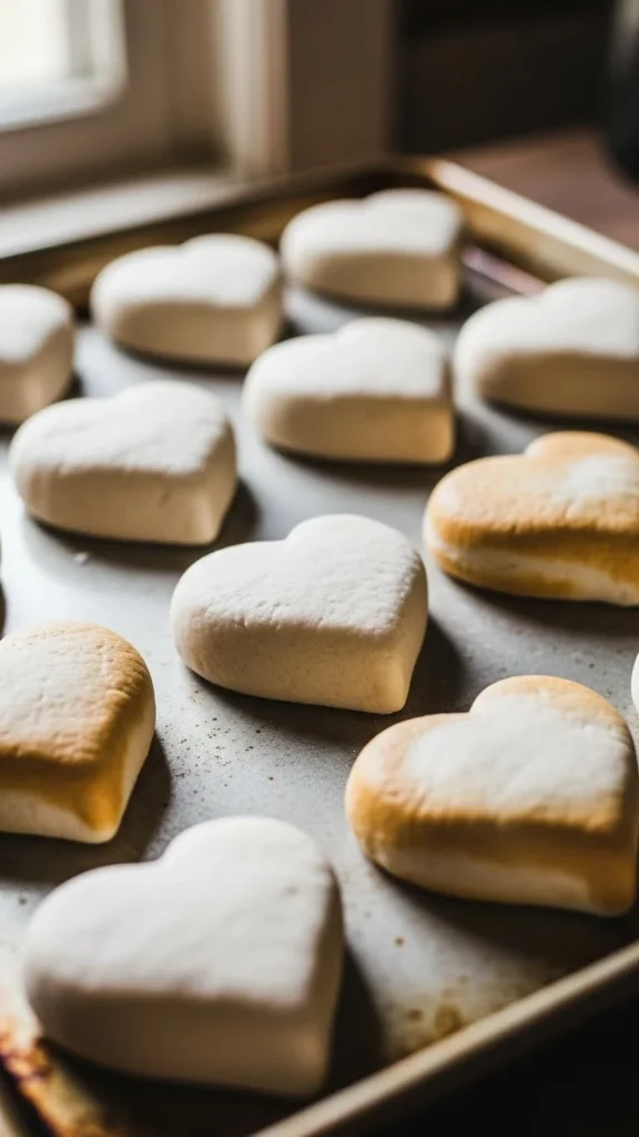 Salt Dough Heart Ornaments