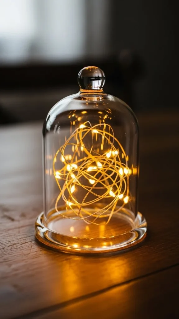 Side Table Glow Dome