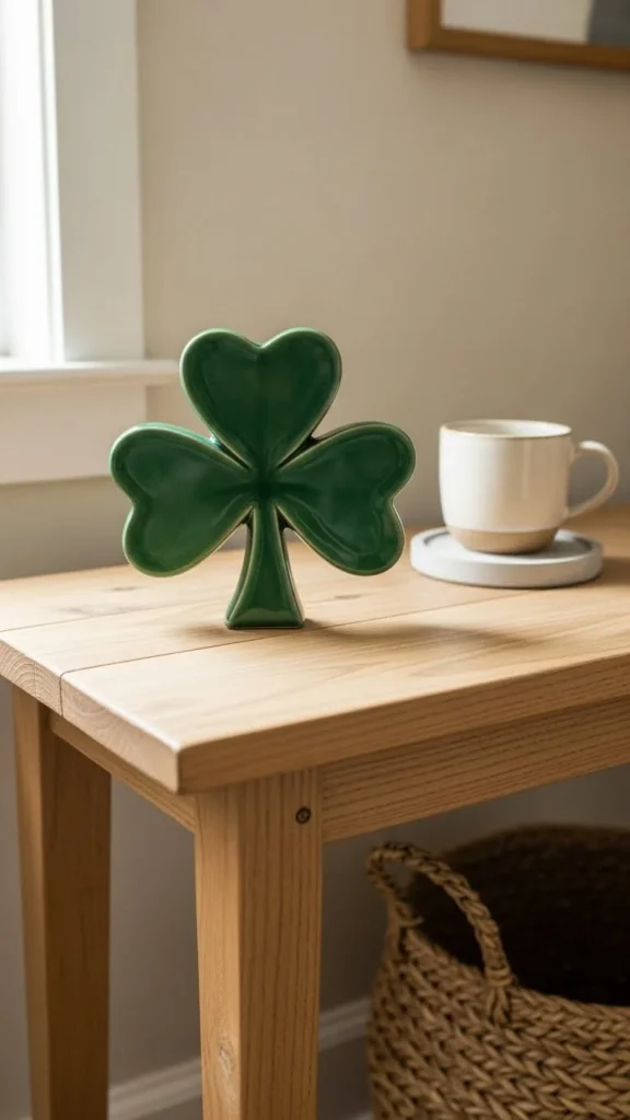 Simple Shamrock Figurine