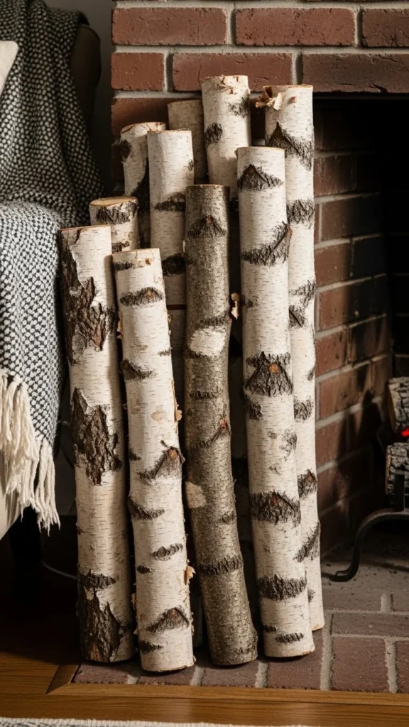 Simple Wood Log Display