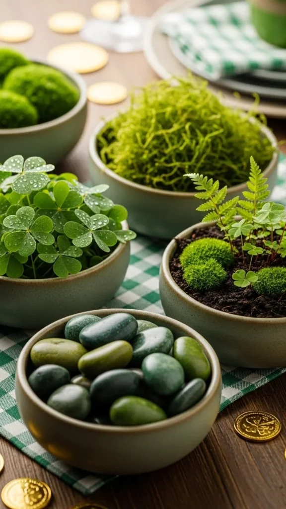 Small Bowls with Natural Fillers