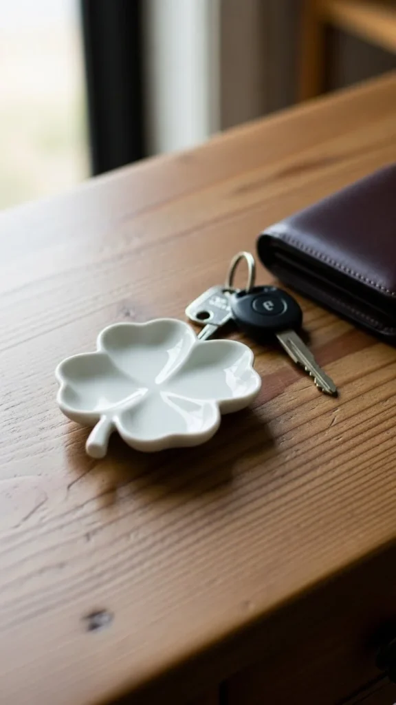 Small Ceramic Clover Dish