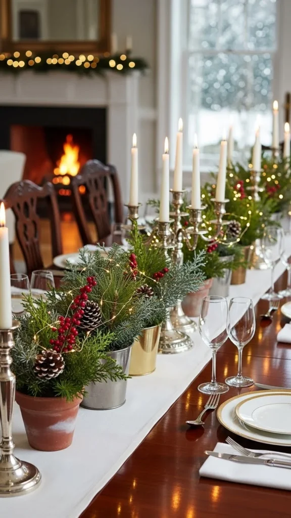 Small Potted Evergreens