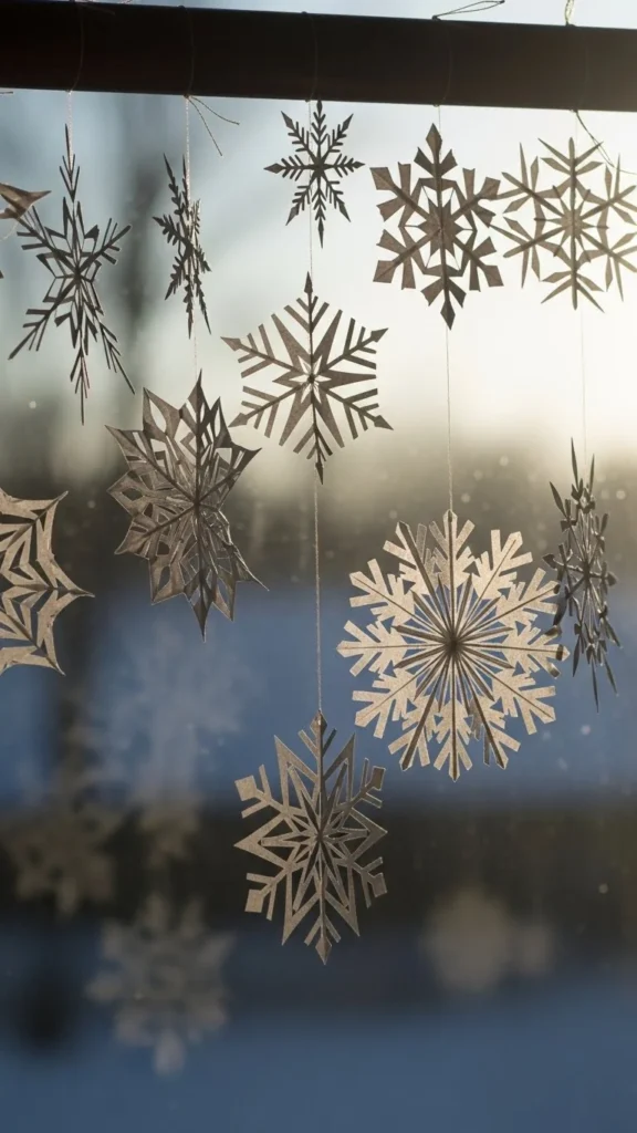 Snowflake Hanging Mobiles