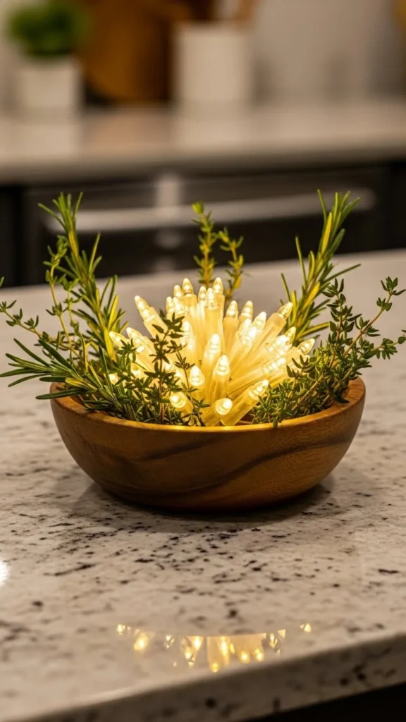 Soft Glow From Battery Lights