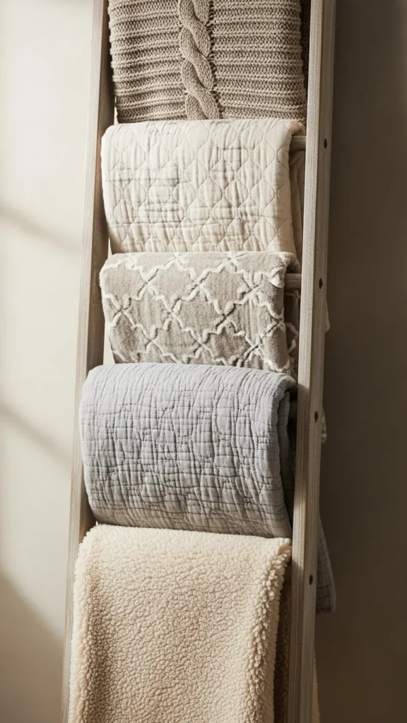 Soft Throw Quilt Display