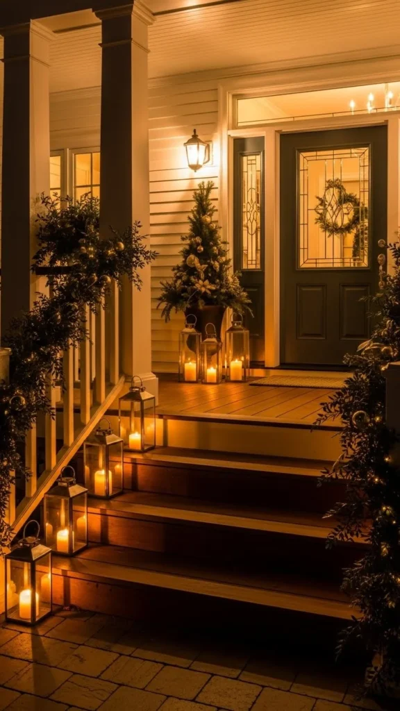 Sparkling Front Porch Lantern Trail
