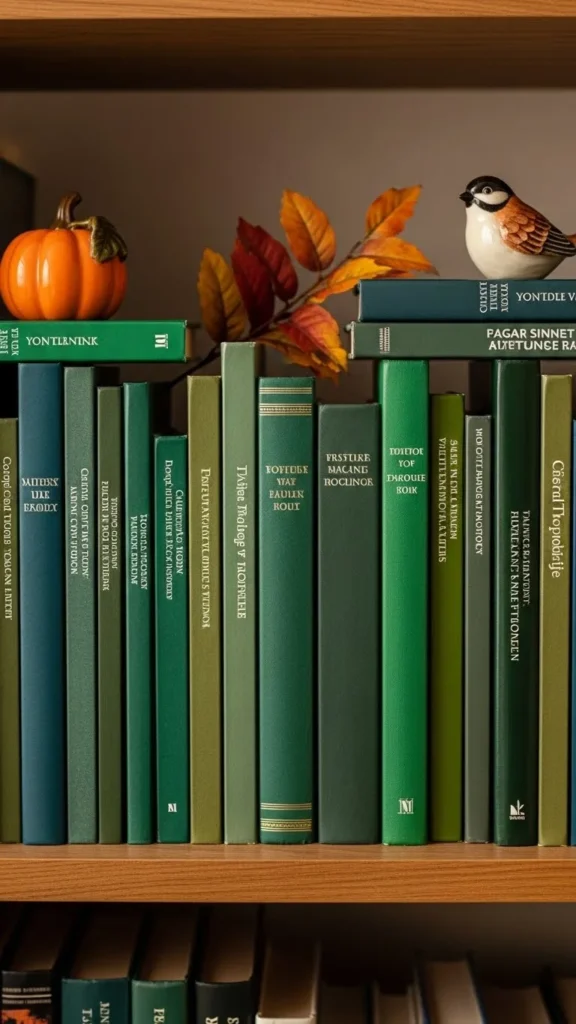 St Patrick’s Day Shelf Styling with Books