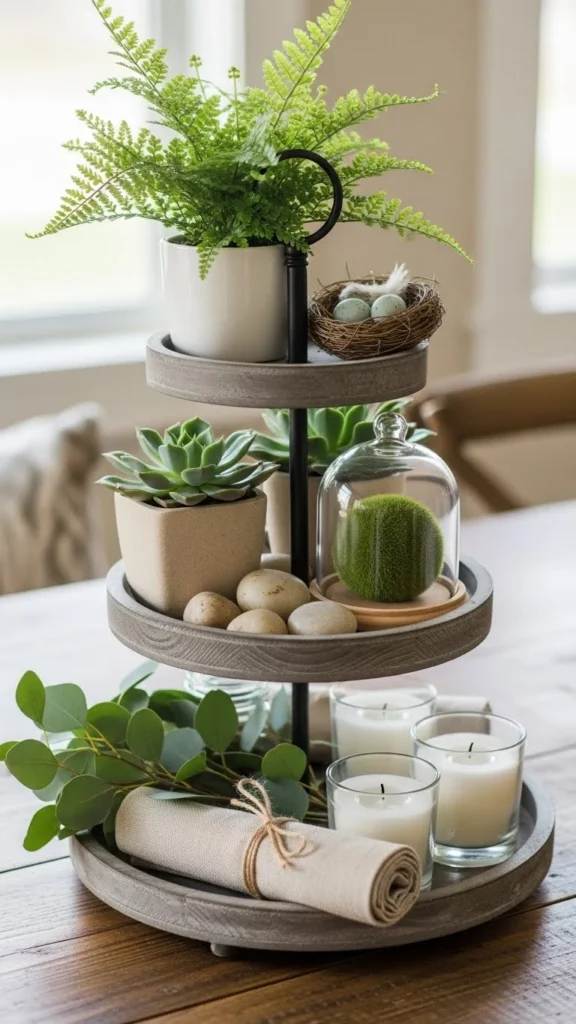 St Patrick’s Day Tiered Tray Setup