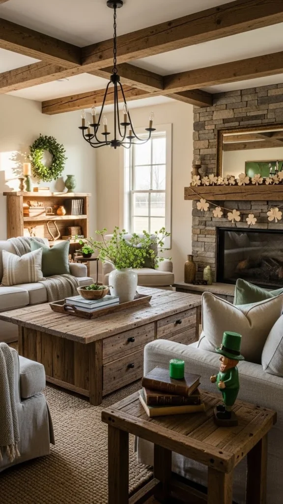 St Patrick’s Day Wood Decor