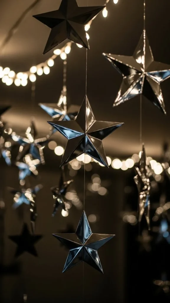 Suspended Star Garlands