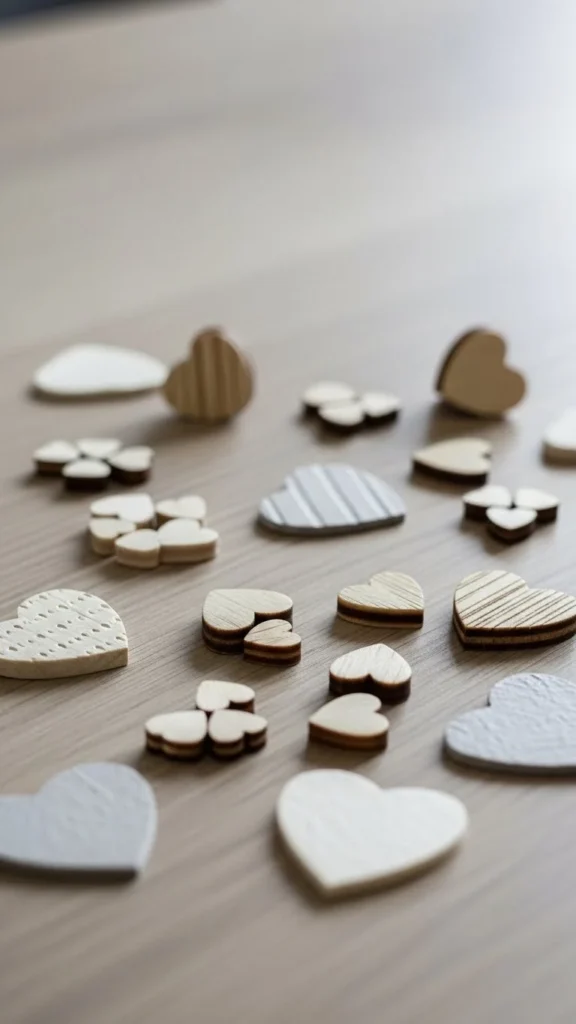 Tabletop Heart Scatter