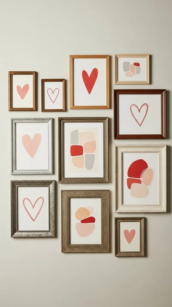 Thrifted Frame Love Wall