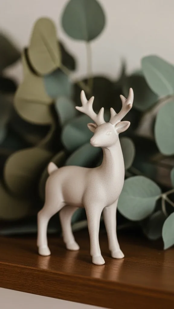 Tiny Reindeer Figurine