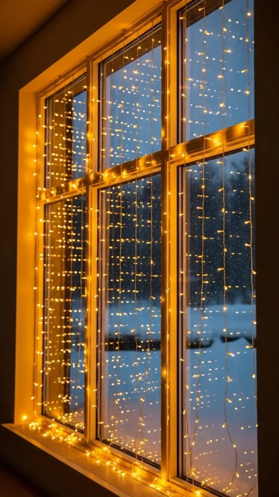 Twinkle Light Curtain