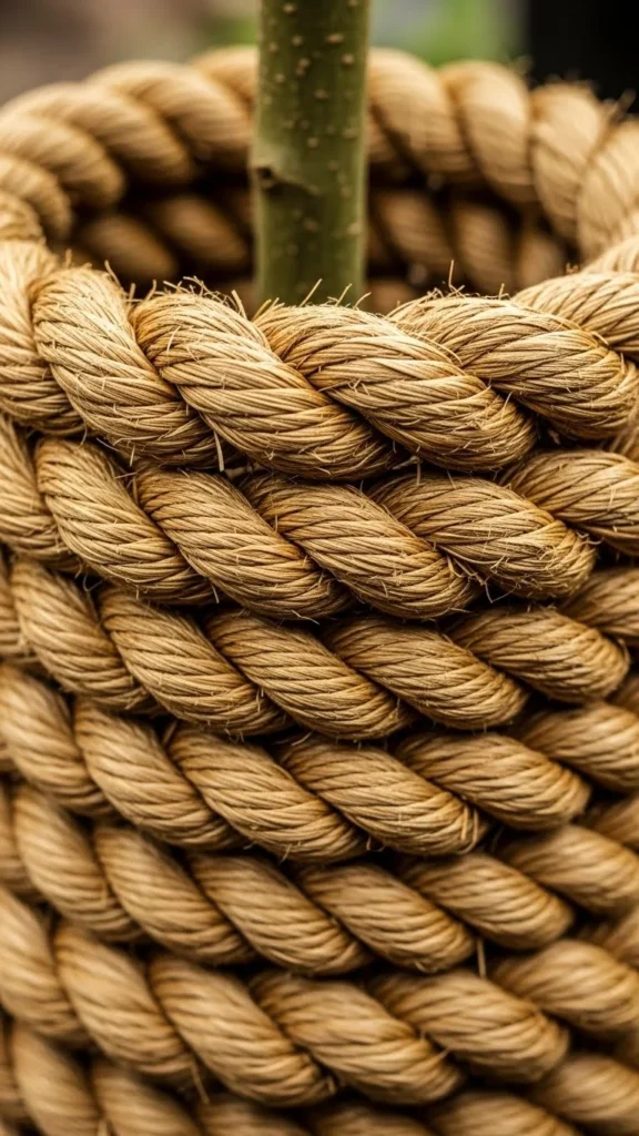 Twisted Rope Ring Collar