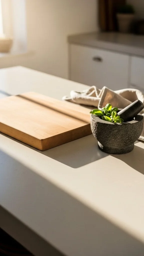 Use Natural Materials to Add Quiet Texture