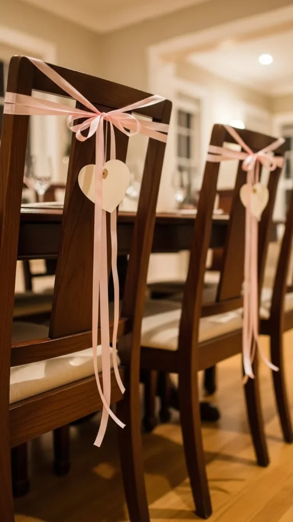 Valentine Chair Tie Backs